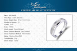 .925 Sterling Silver Classic European Anniversary Ring - Gift-Junkies