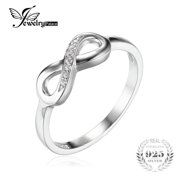 925 Sterling Silver Infinity Forever Love Promise Ring - Gift-Junkies