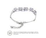 925 Sterling Silver Natural Mystic Rainbow Topaz Tennis Bracelet - Gift-Junkies